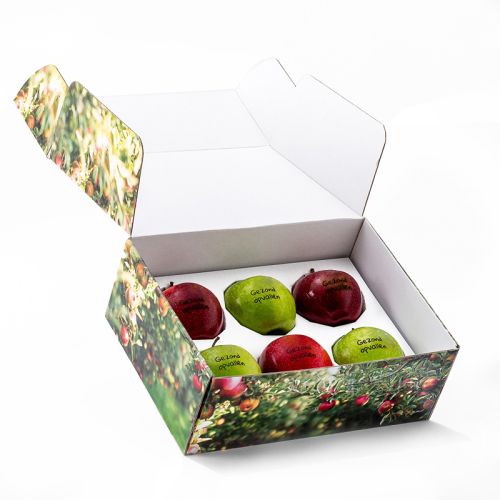 Appels in doos | 6 stuks - Afbeelding 2